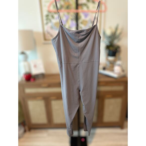 Old Navy Active Ribbed PowerSoft 7/8 Cami Bodysuit Sporty Gray Womens Size XXL - Picture 5 of 10